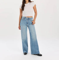 Daze - Far Out High Rise Wide Leg Jeans
