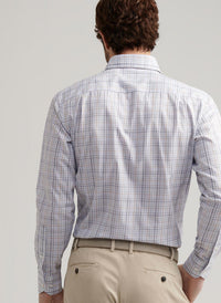 PETER MILLAR Orvieto Cotton Shirt in sherwood - men's shirt - detail view