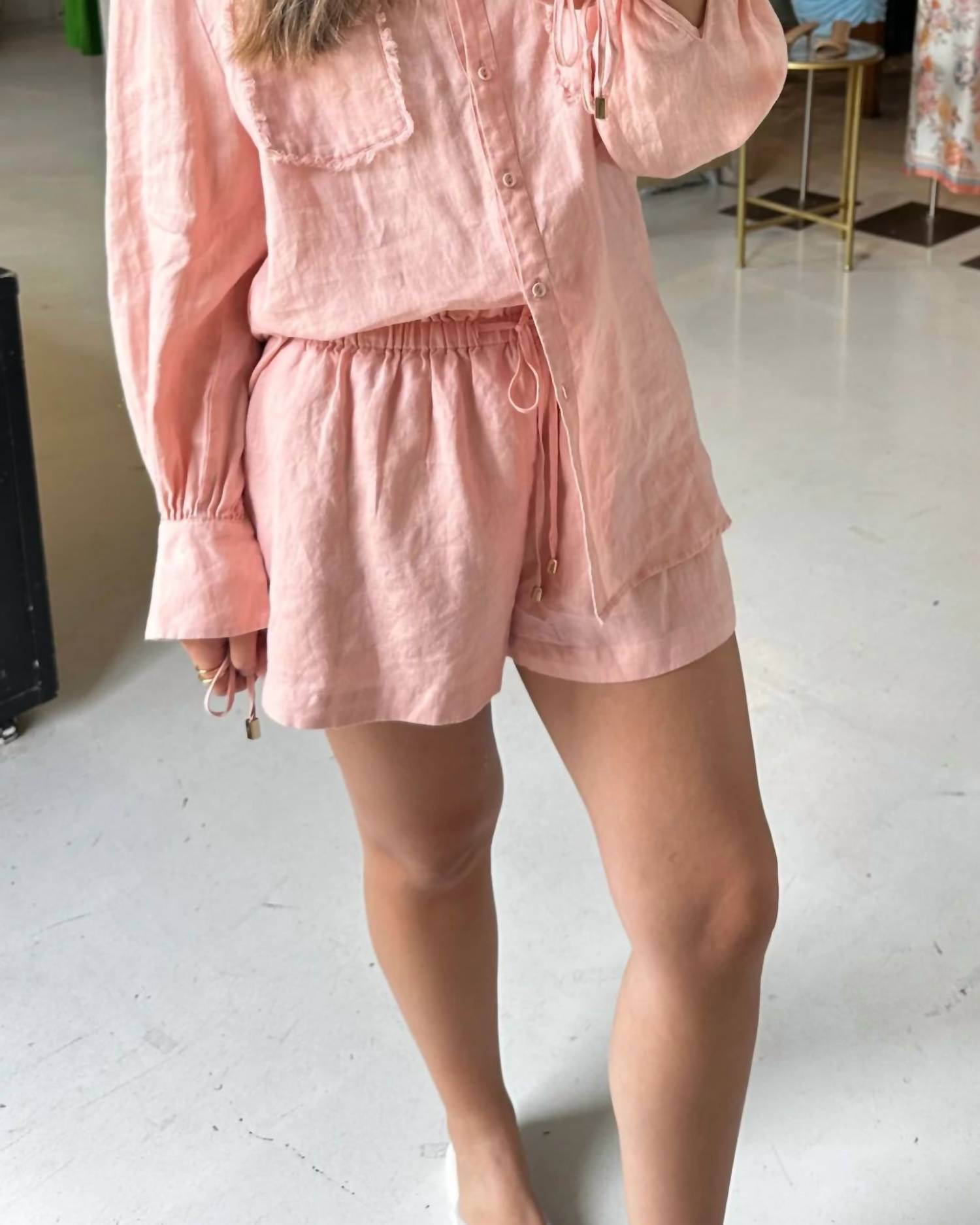 Strawberry Paris - Lyn Lightweight Short