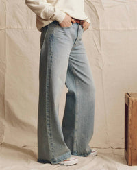 The Great. - Slouch Wide Leg Jean