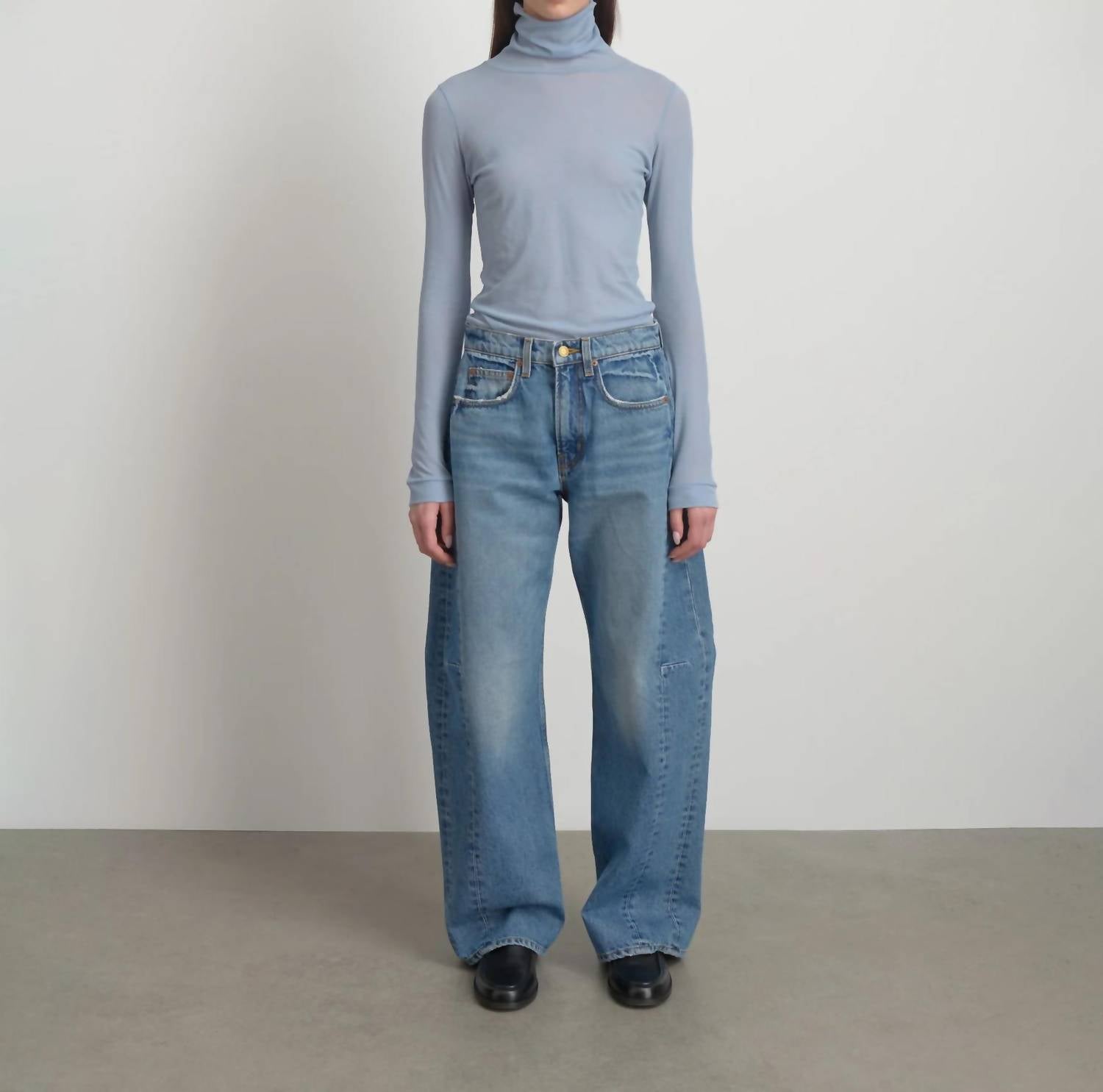 B Sides - Relaxed Lasso Cuffed Jeans