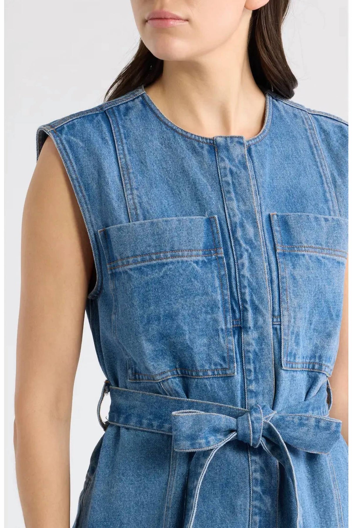 A.Ren - Avi Belted Vest