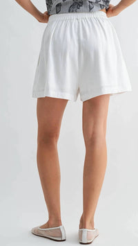 Fun 2 Fun - Pintuck Pleated Shorts