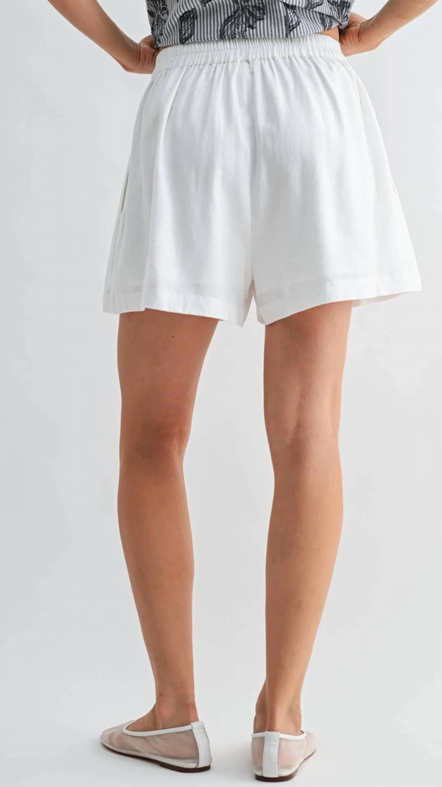 Fun 2 Fun - Pintuck Pleated Shorts
