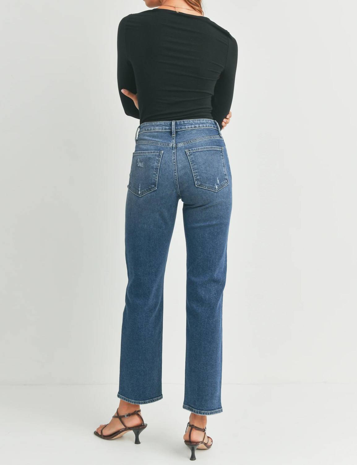 Just Black Denim - Sienna Straight Leg Jeans