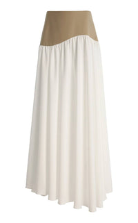 Sloan - Crepe Long Wave Maxi Skirt