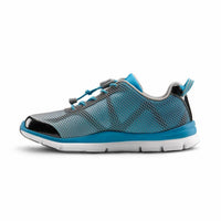 Dr. Comfort Shoes Women's Katy Athletic Diabetic Shoes in turquoise - women's sneaker - alternate view
