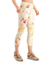 Ideology - Women's Activewear Printed Cropped Leggings