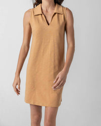 Lilla P - Sleeveless Collared Dress