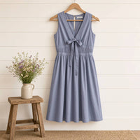 In-Loom - Women's Darling Cotton Bow Dress