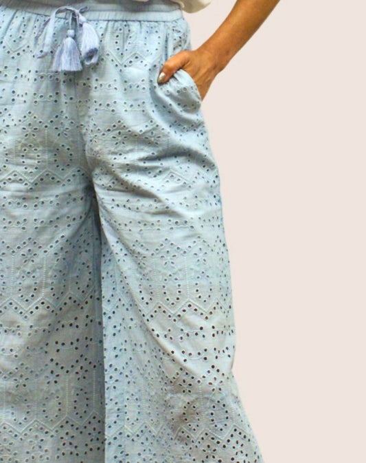Caite & Kyla - Joya Eyelet Pant