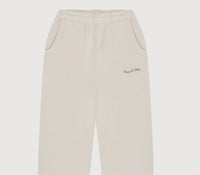 Museum of Peace & Quiet Men's Wordmark Sweatpants in bone - men's pants - detail view