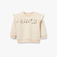 Elegant Baby - Rainy Day Loved Flutter Sleeve Pullover