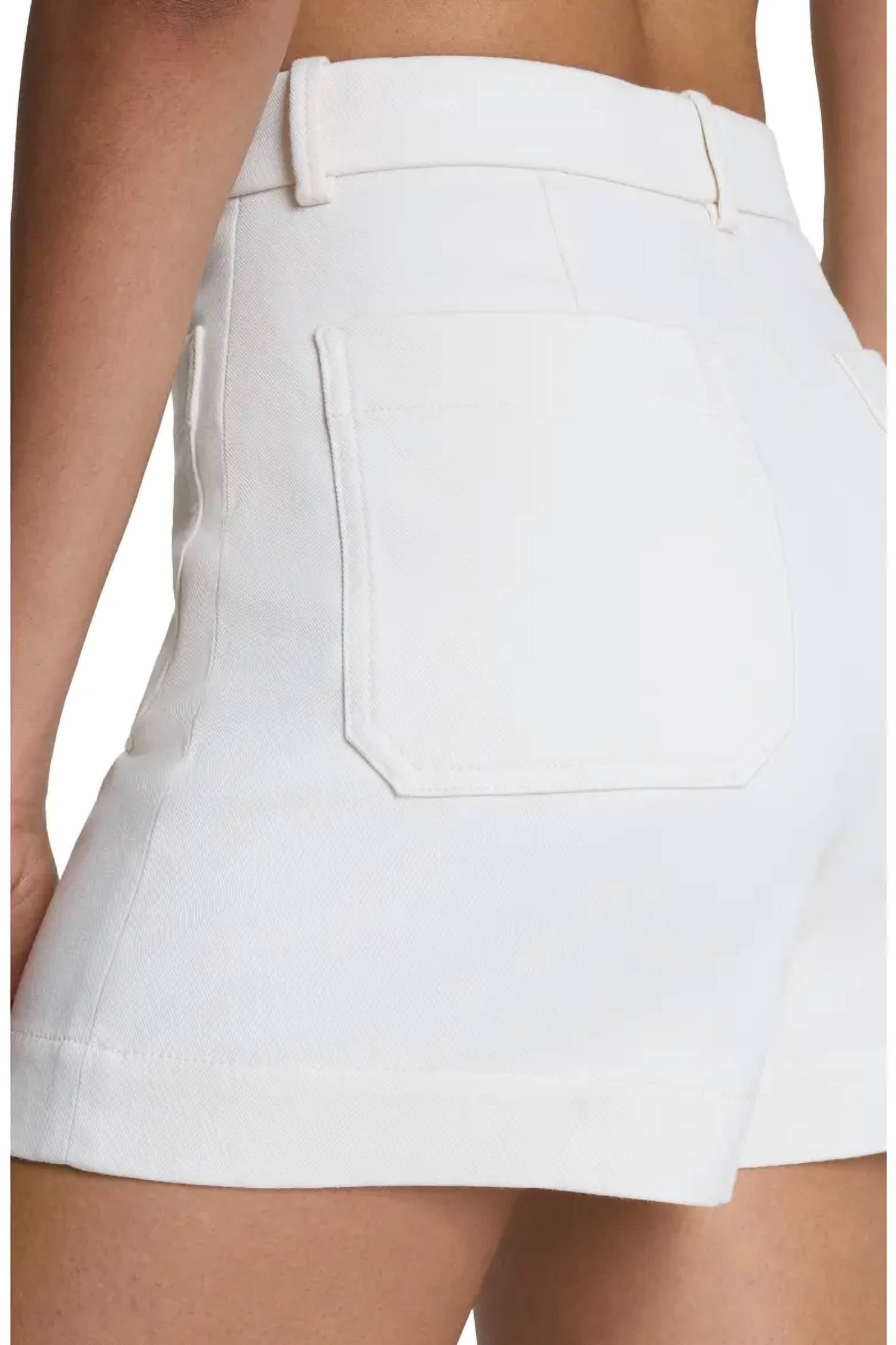 Spanx - Patch Pockets Twill Shorts