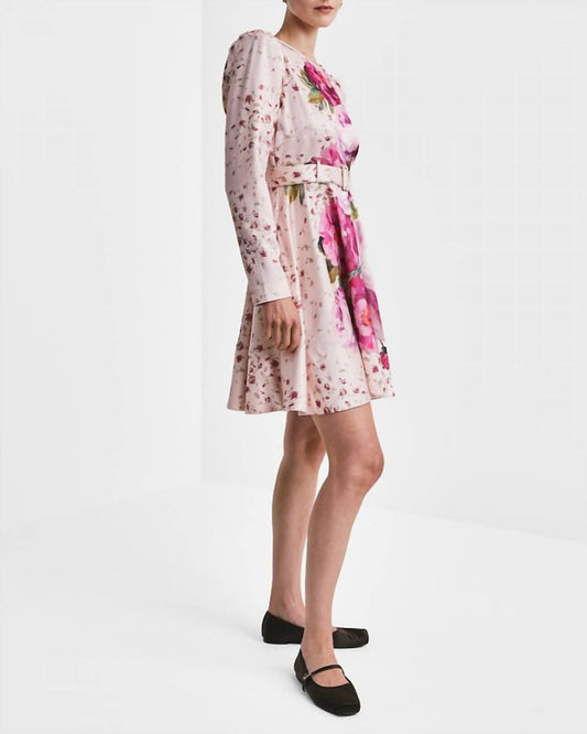 Bytimo - Tailored Satin Belt Dress