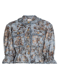 Cinq A Sept - Jaxie Tweed Elbow Sleeve Jacket