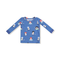 Angel Dear - Boy's Snow Folks Ice Hockey Pj Set