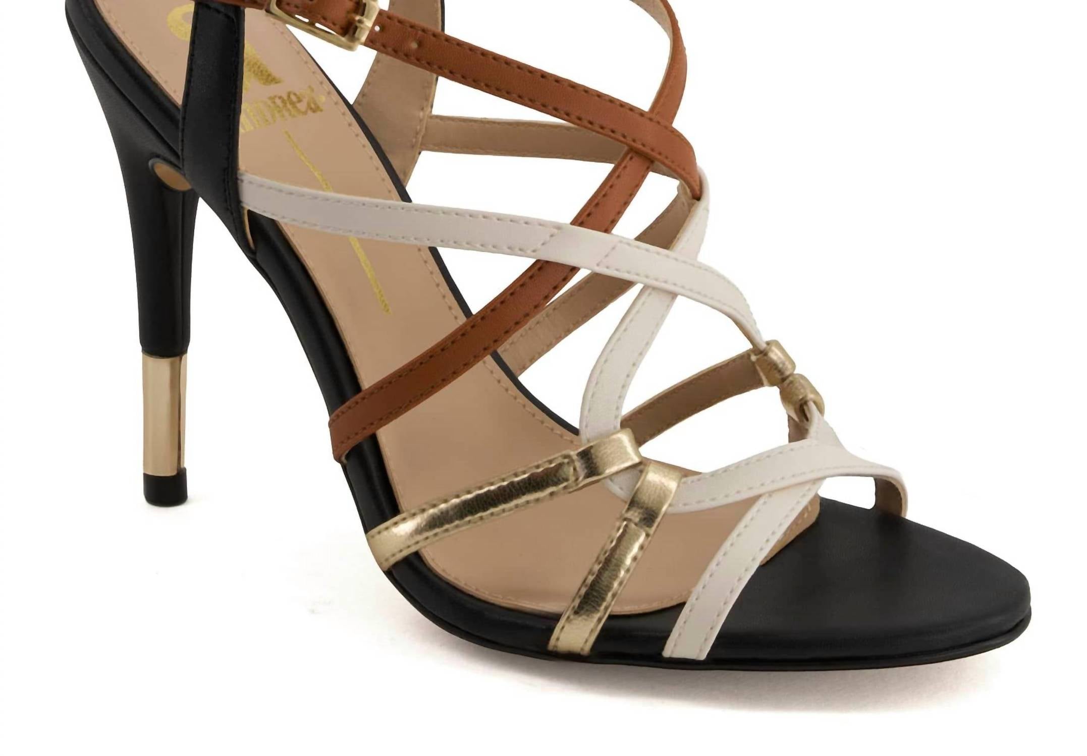 Andrea - Women's Strappy Stiletto Sandal