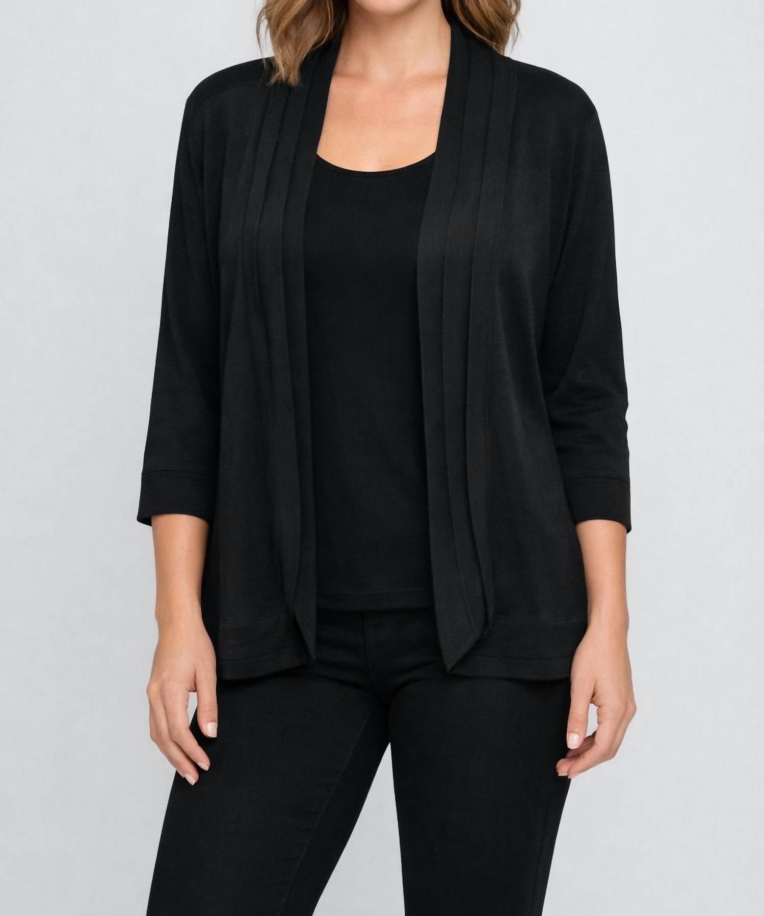 N Touch - Knit Crop Cardigan