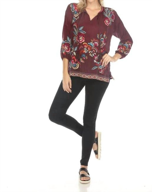 Johnny Was - ZADONIA BLOUSE