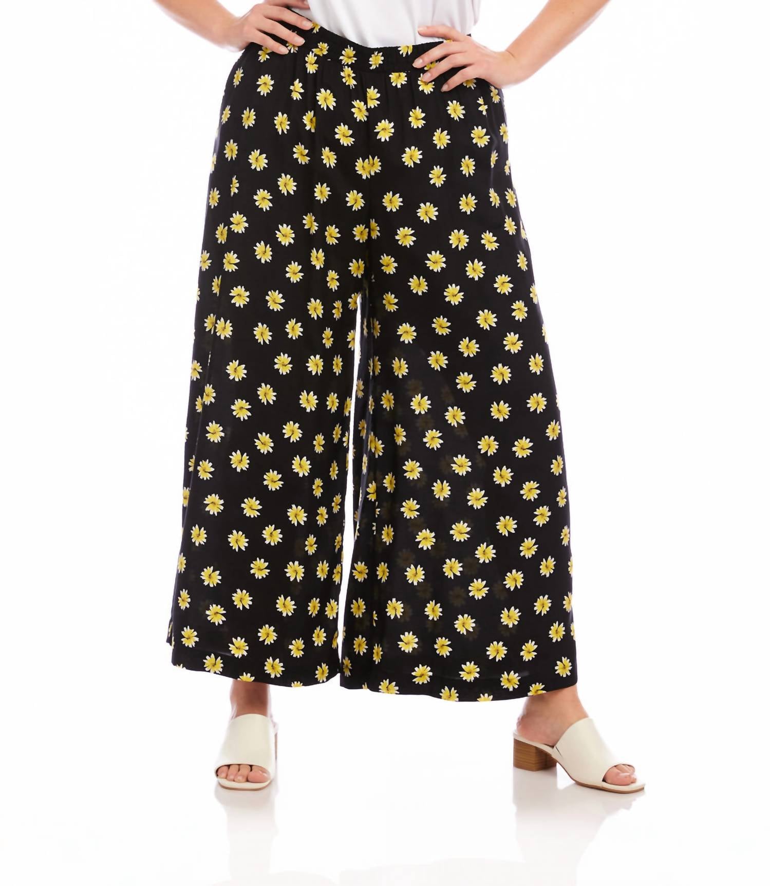 Karen Kane - Wide-leg Pants - Plus