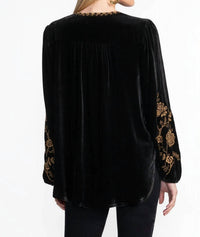 Johnny Was - Nyomi Curved Hem Prairie Blouse