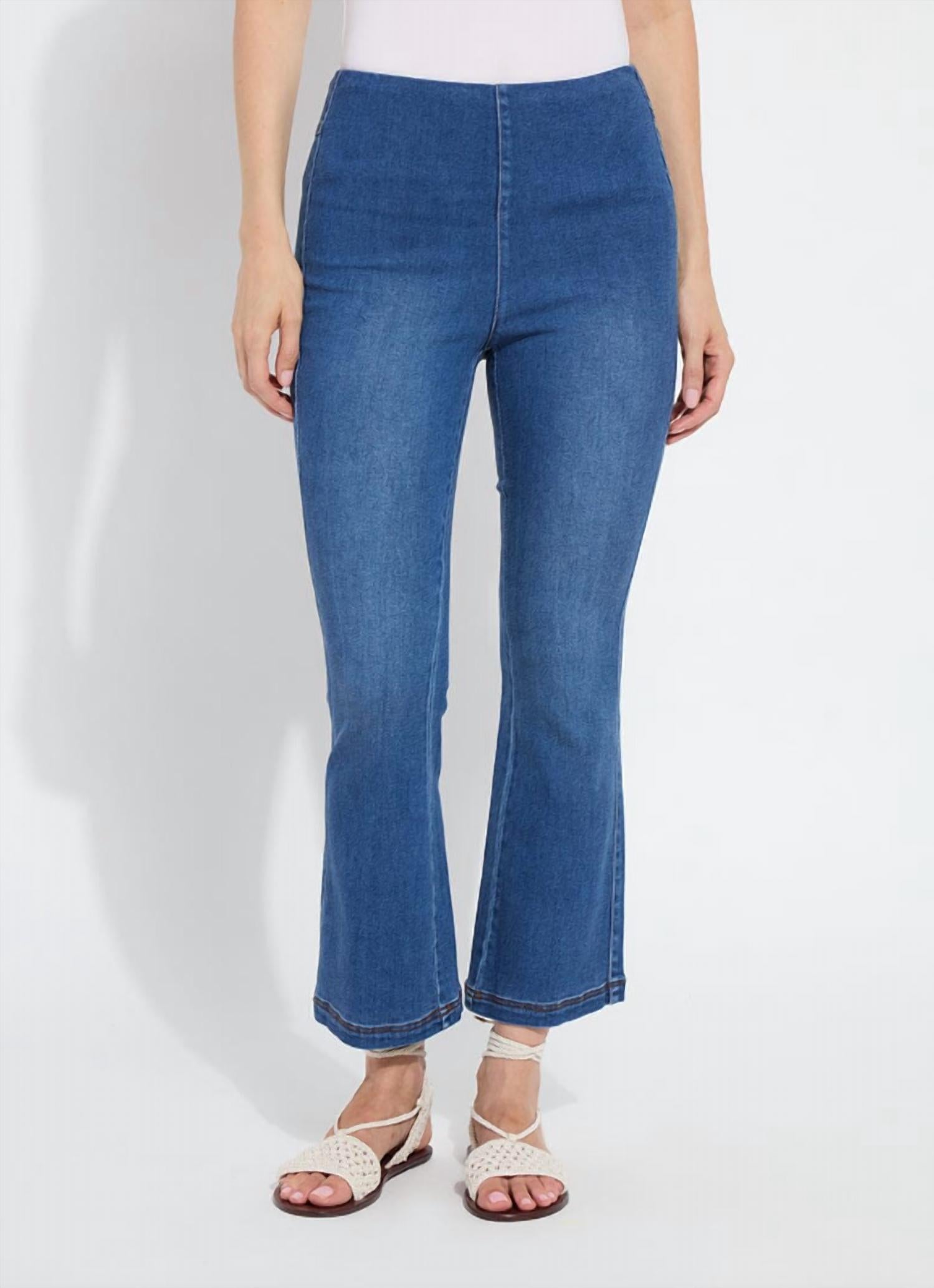 Lysse - Jade Stretch Tencel Denim Flare Jeans