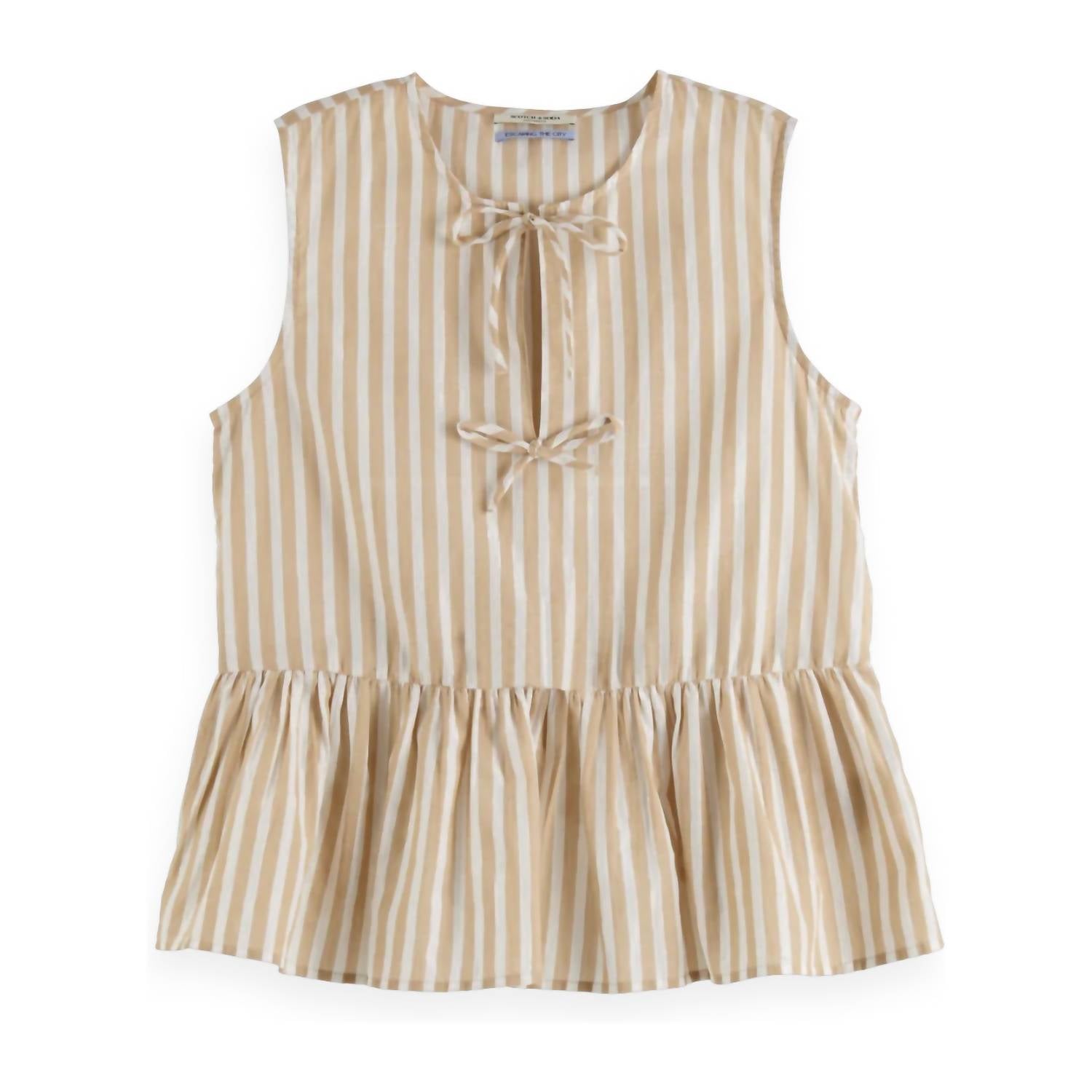 Scotch & Soda - Sleeveless Bow Top