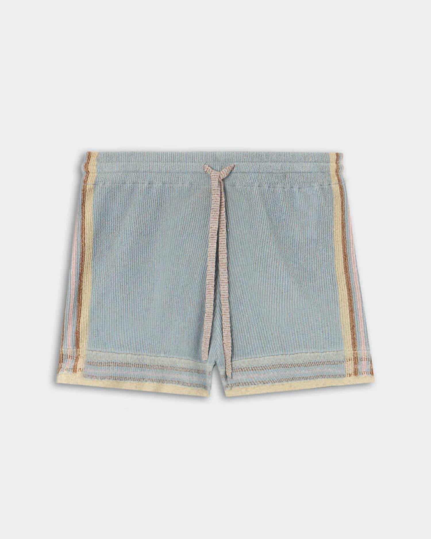 Guest In Residence Havana Short in residence havana short in clear sky combo - women's shorts - view 5