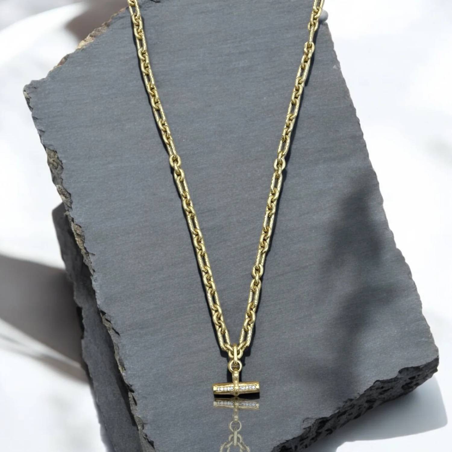 Tat2 Designs - Women's Mini Byron Toggle Necklace