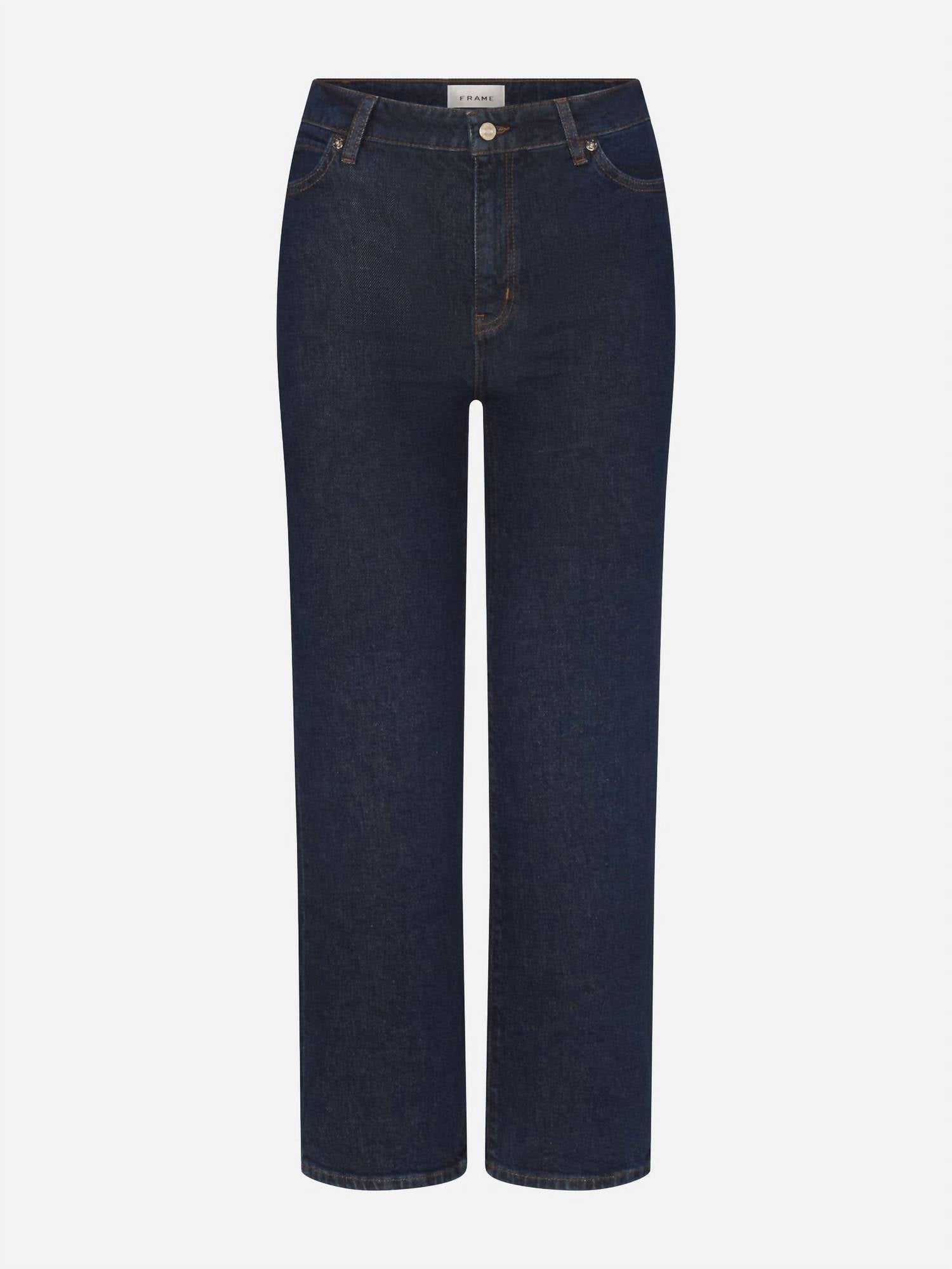 Frame - Wide Leg High Rise Jeans