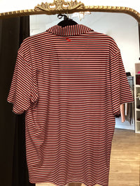 Autilove - Men's Tucker Striped Polo