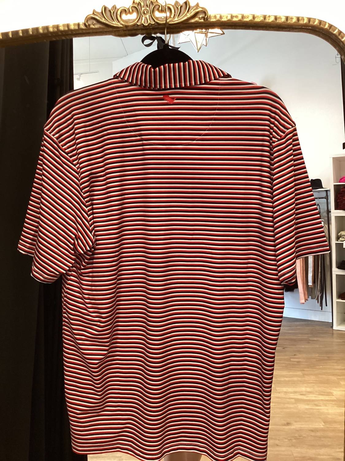 Autilove - Men's Tucker Striped Polo