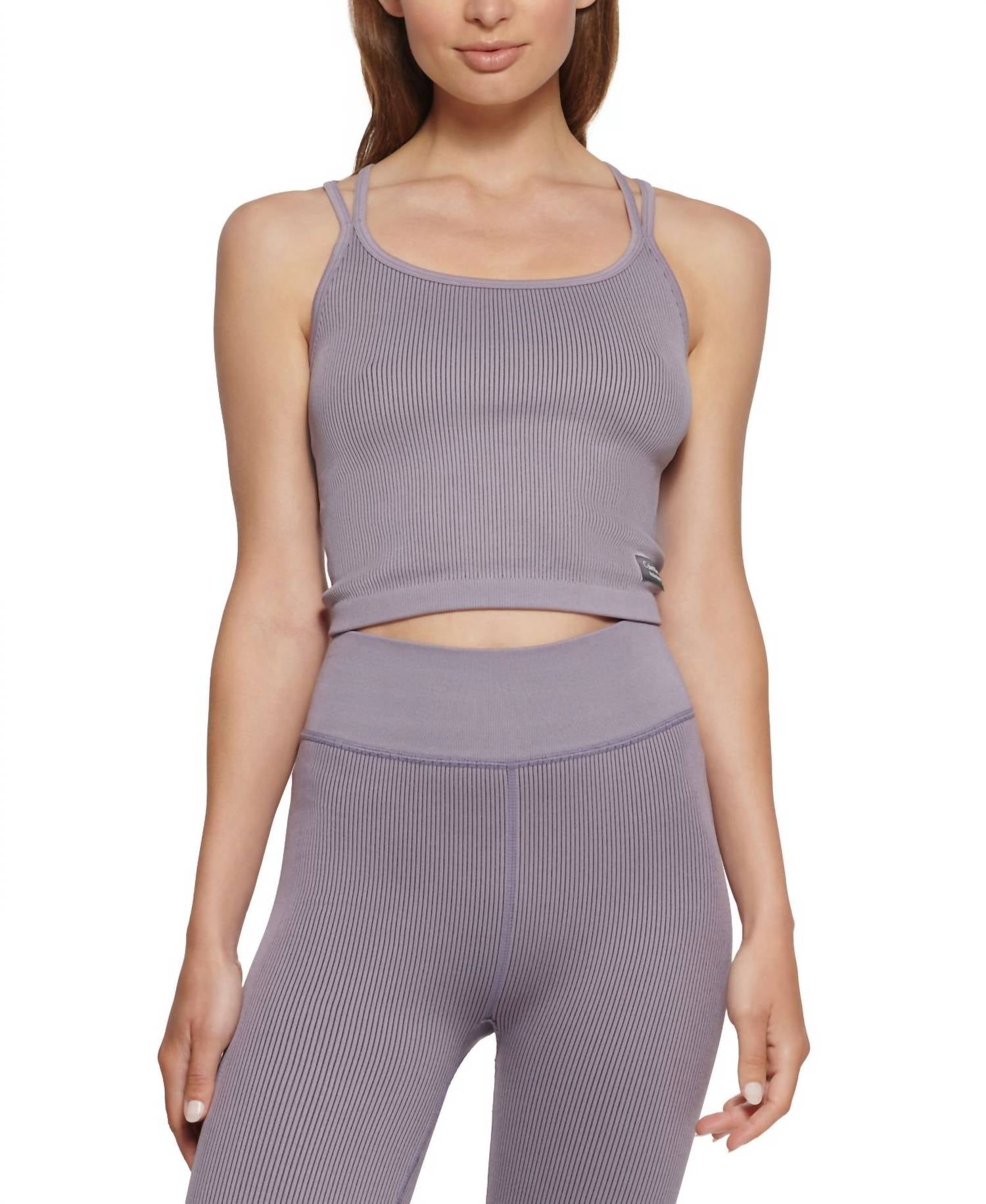 Calvin Klein - Strappy Back Cropped Top