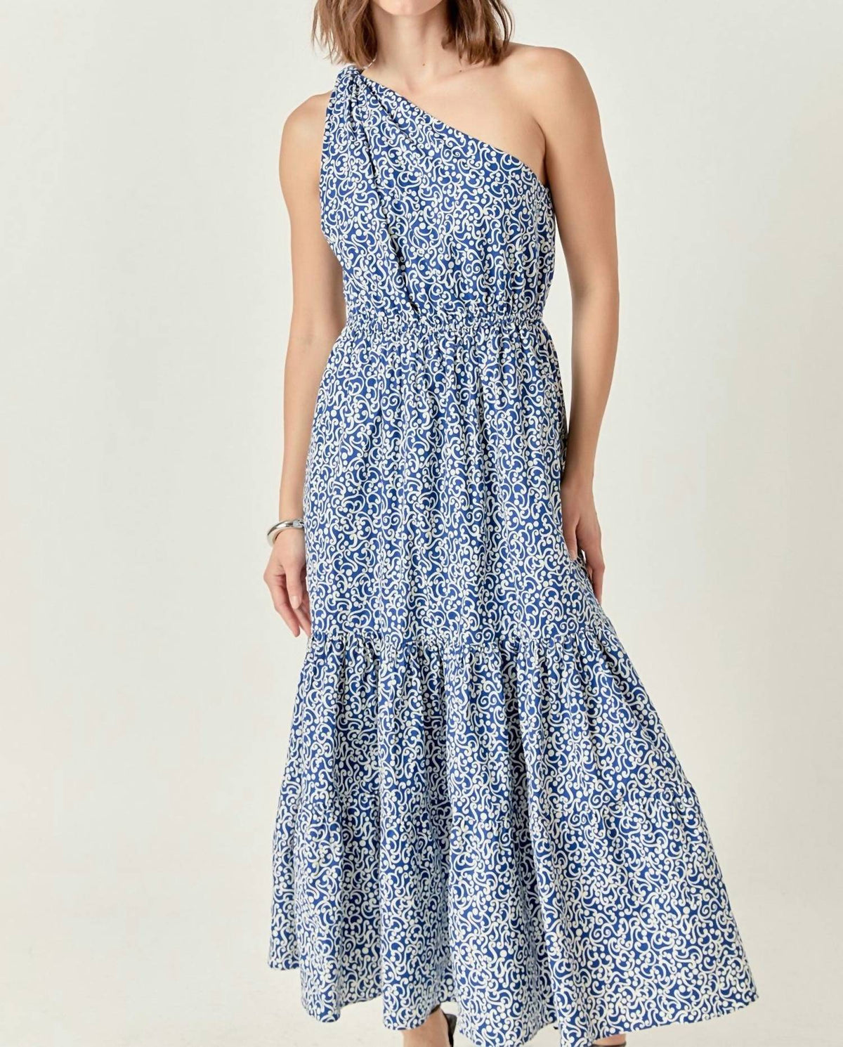 2.7 August Apparel - Anitha One Shoulder Dress