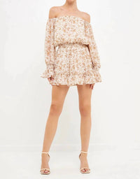 2.7 August Apparel - Ivy Chiffon Romper