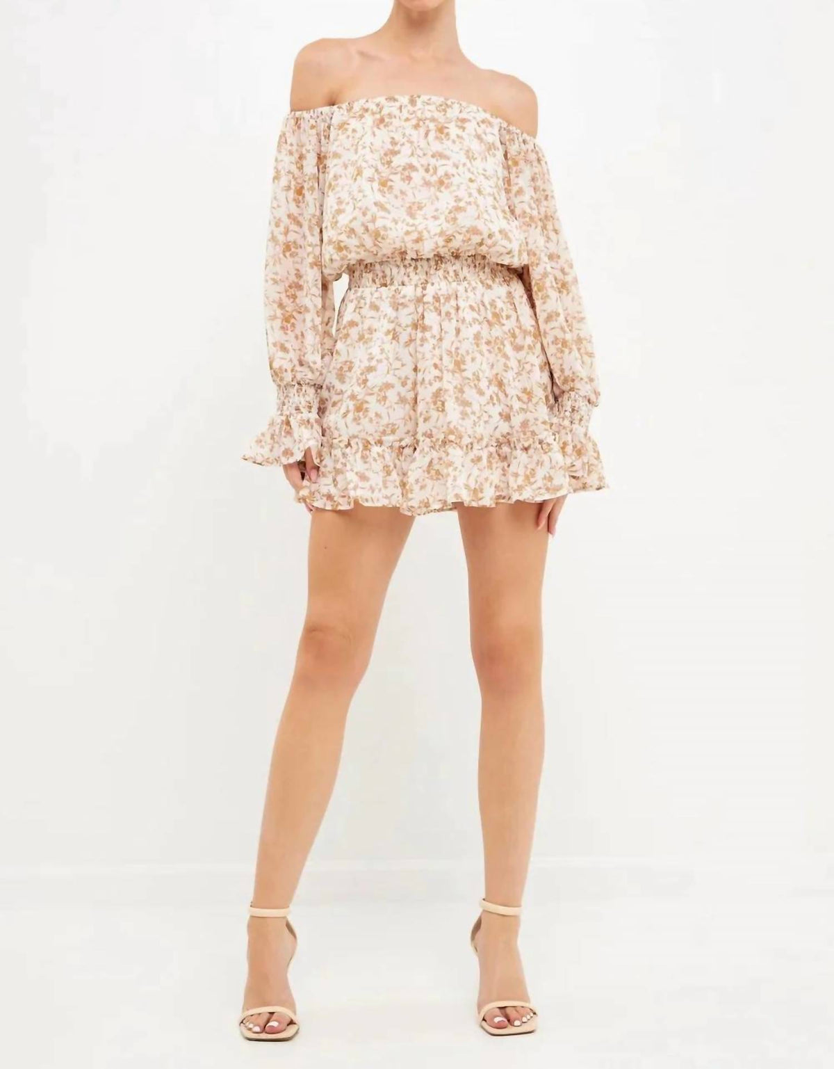 2.7 August Apparel - Ivy Chiffon Romper