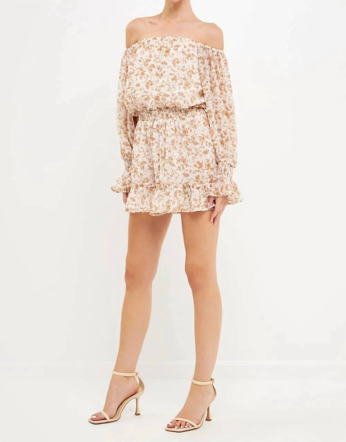 2.7 August Apparel - Ivy Chiffon Romper
