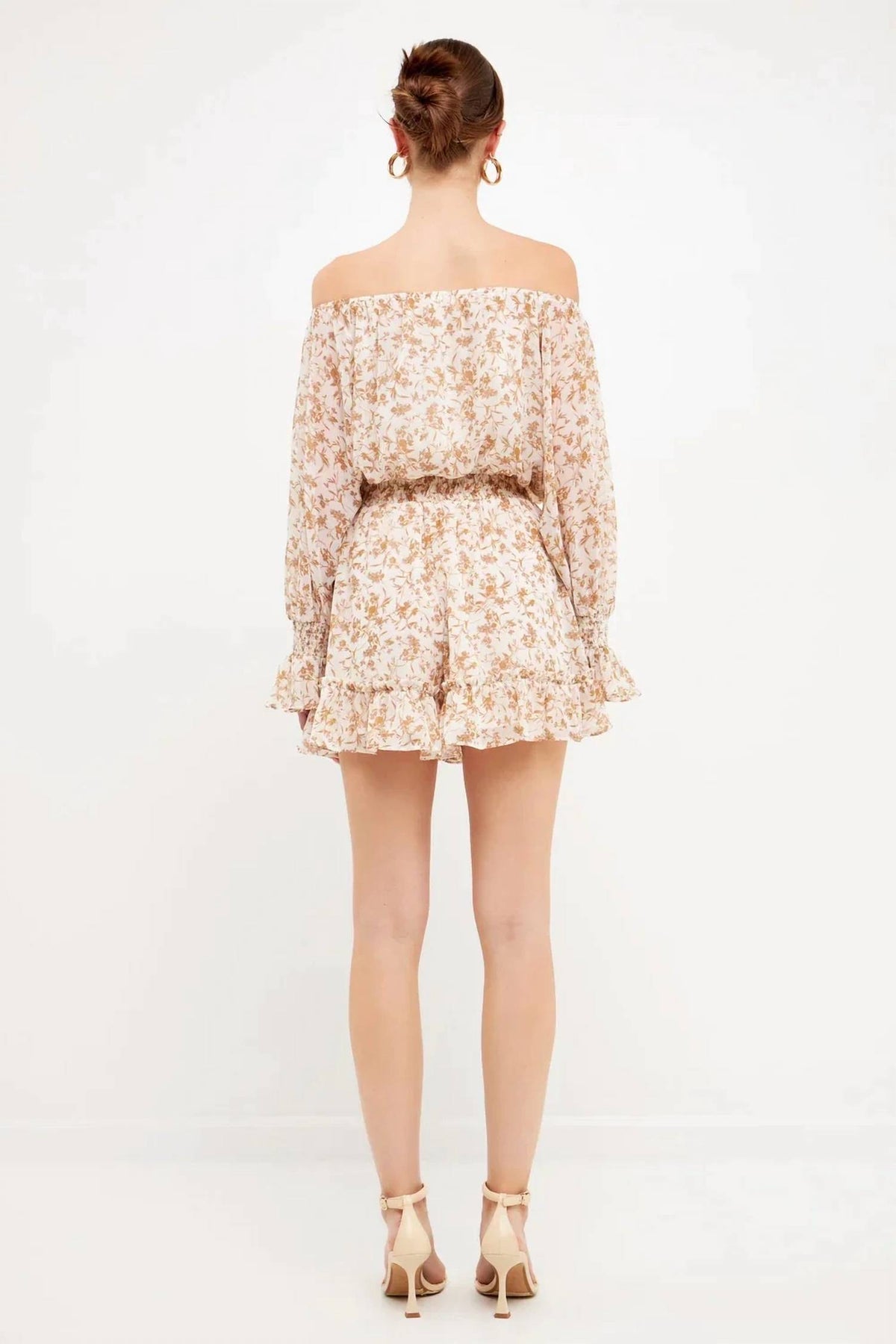 2.7 August Apparel - Ivy Chiffon Romper
