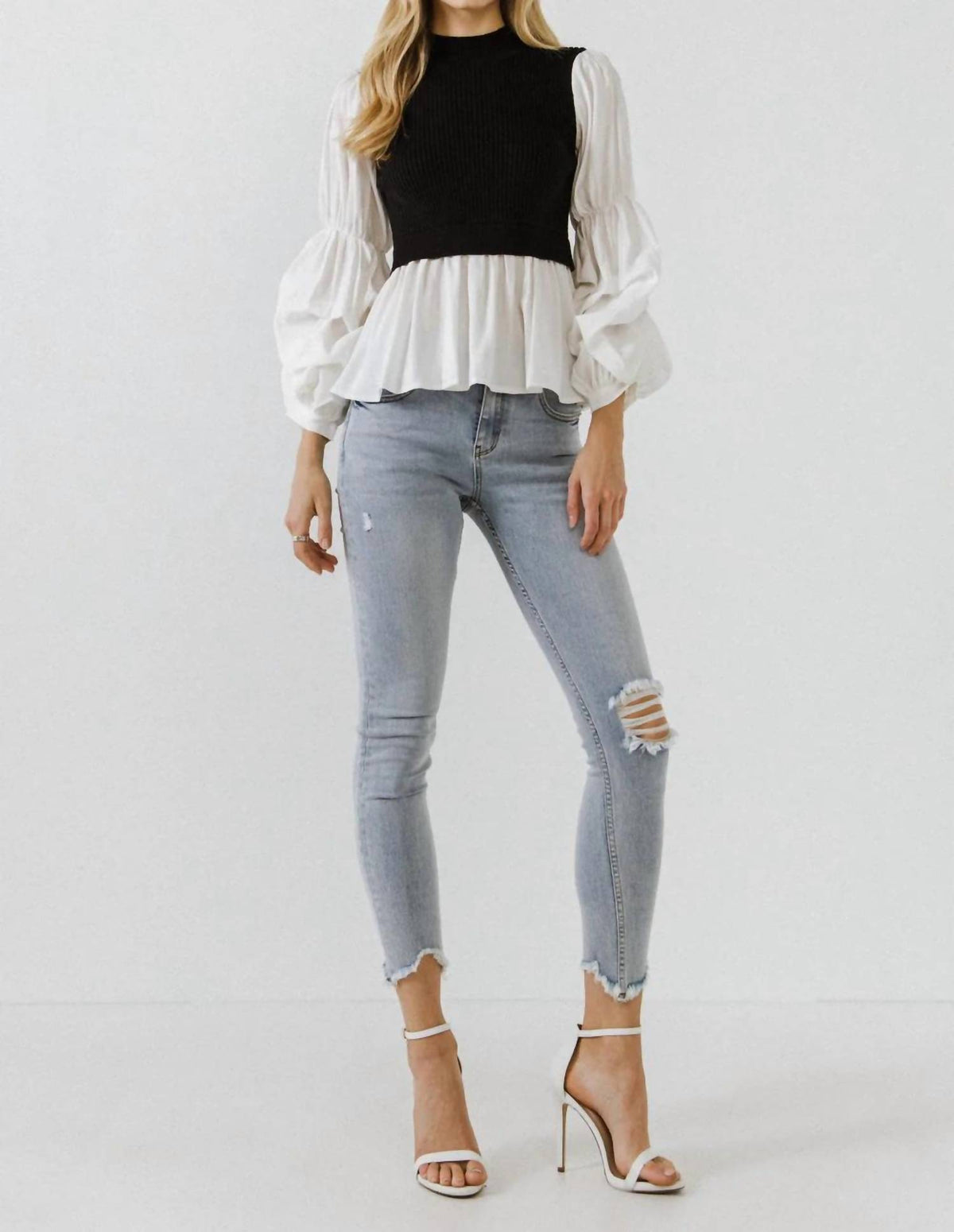 2.7 August Apparel - Stella Sweater Top