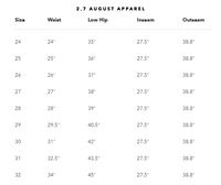 2.7 August Apparel - Santorini Stripe Set