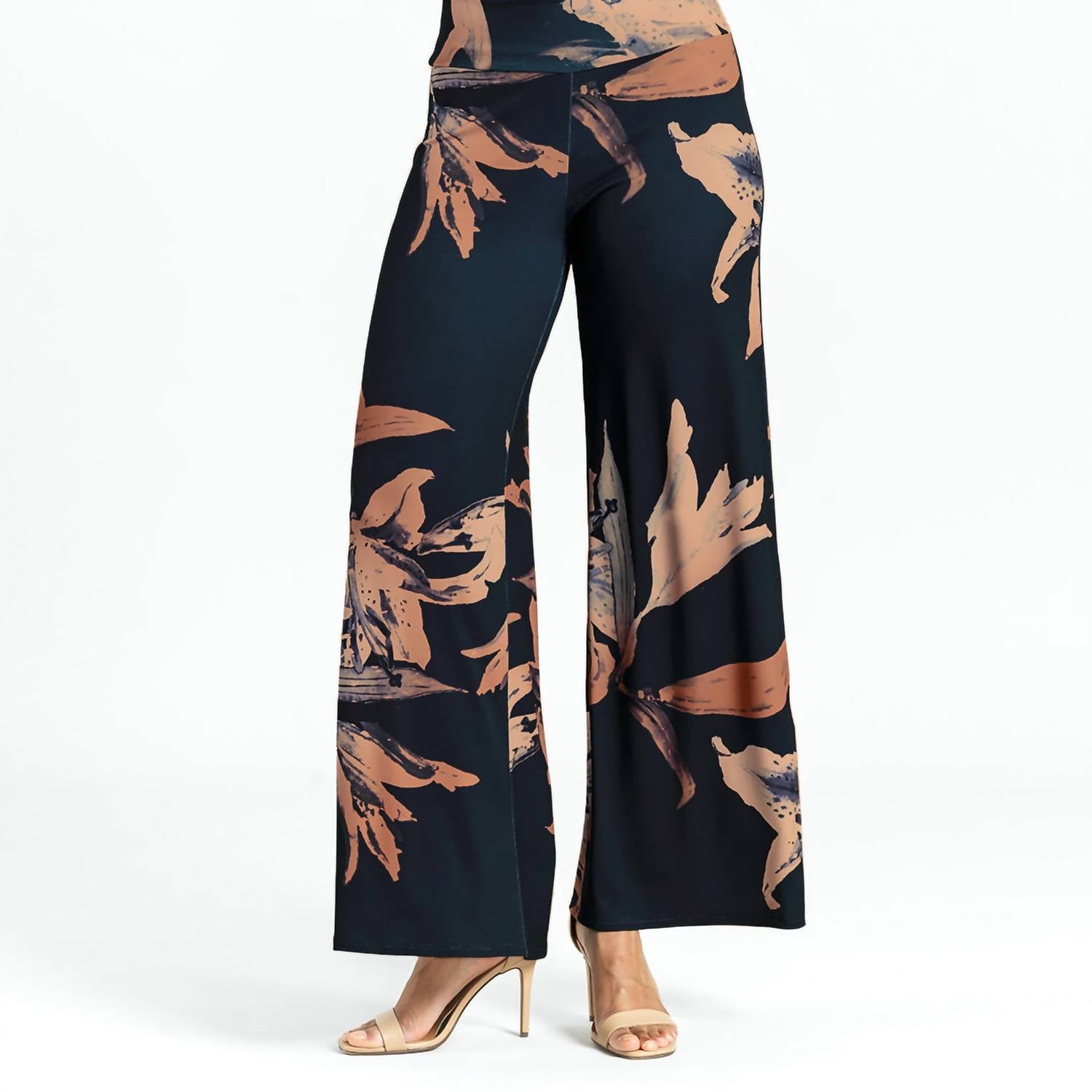 Clara Sun Woo - Soft Knit Palazzo Pant