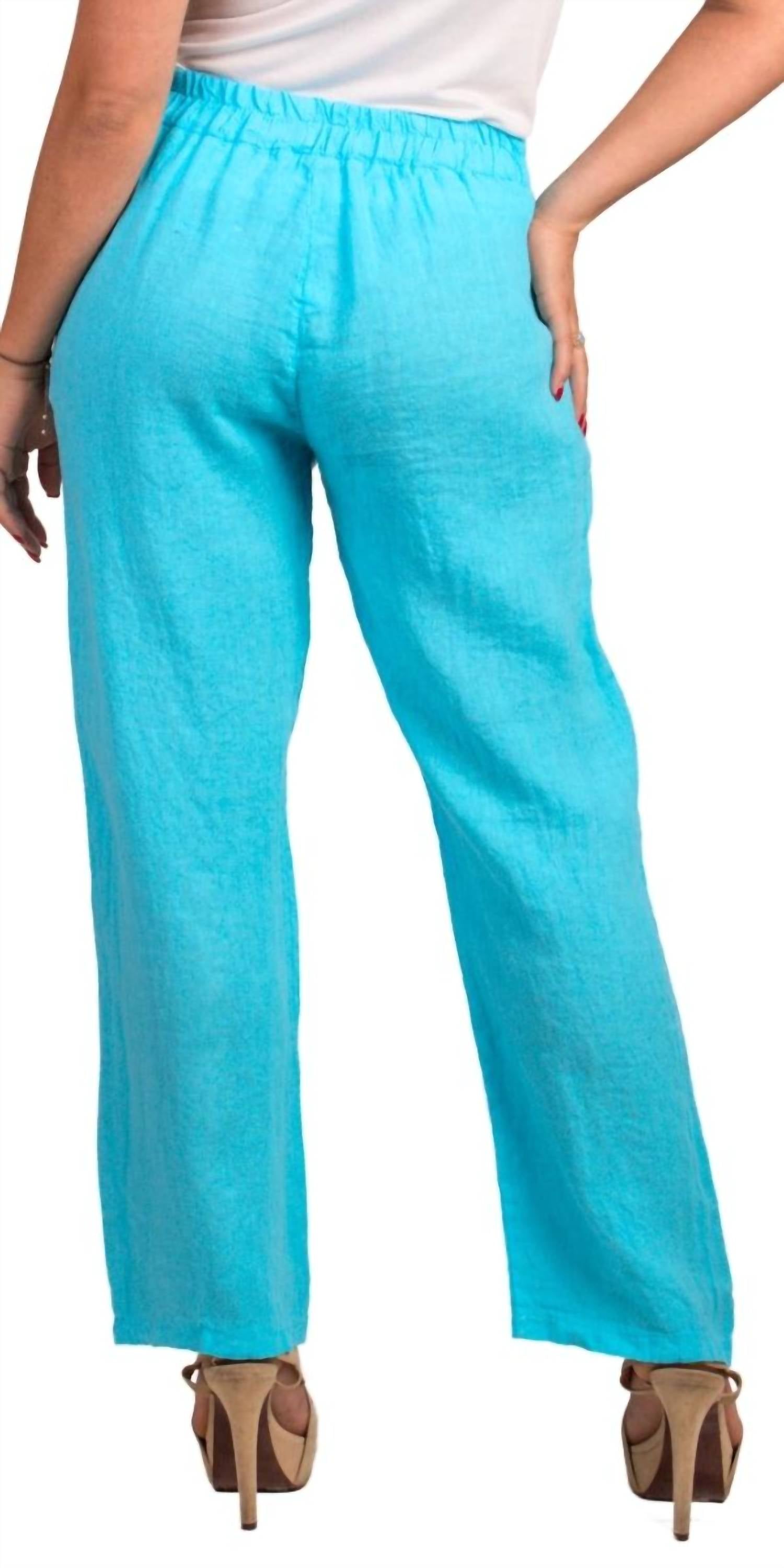 Gigi Moda - Palermo Linen Wide Leg Pants