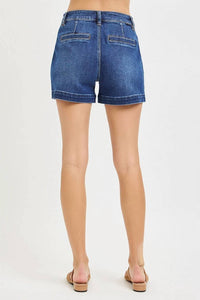 Risen - Rizza Patch Pocket Denim Shorts