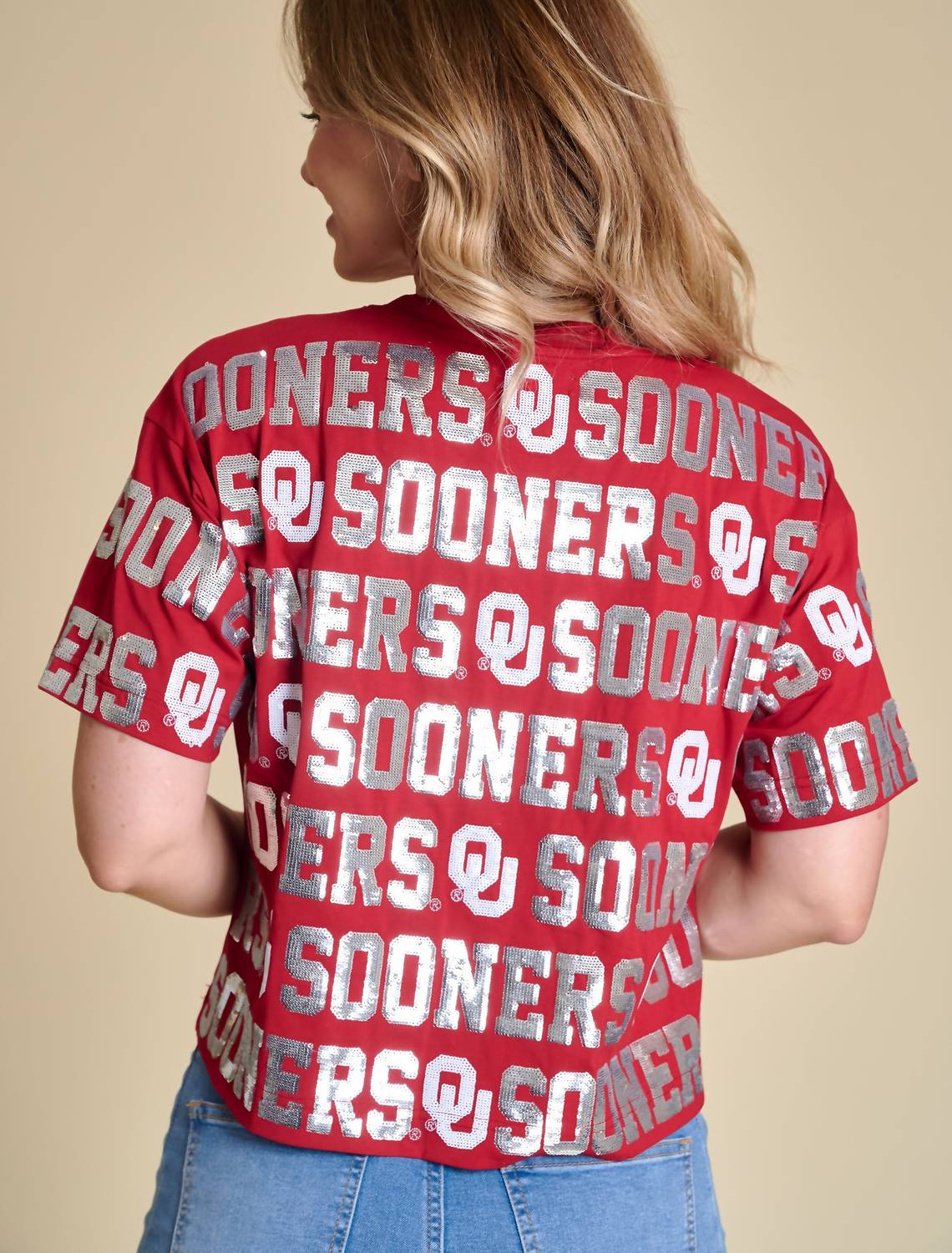 Stewart Simmons - Sequin Repeat Tee