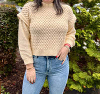 Kayla'S Armoire - Round Neck Knit Sweater