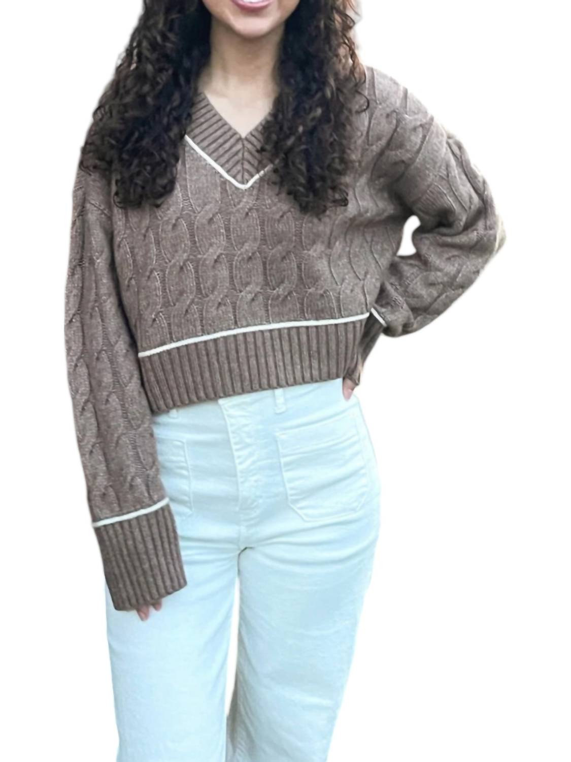 Design History - Sophie Chunky Twist Cable Sweater