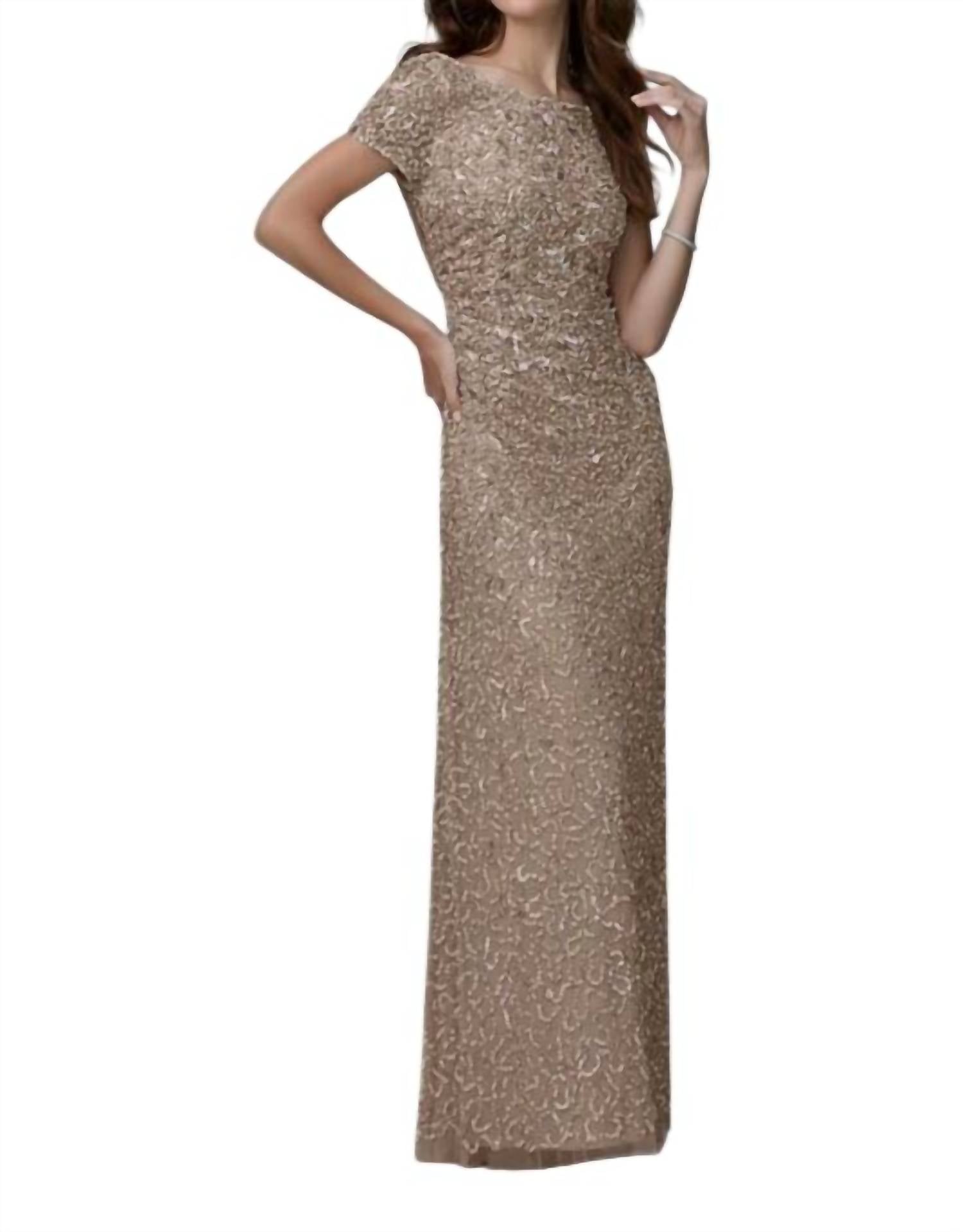 Adrianna Papell - Cowl Back Dress