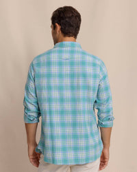 Southern Tide - Mens's Ashborough Plaid Brushed Twill Sport Shirt