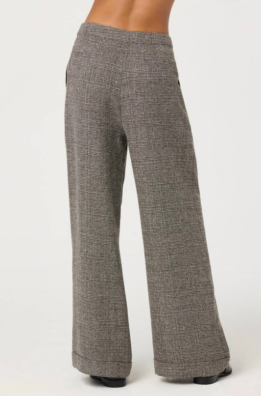 Astr - Lanie Relaxed Tweed Trousers